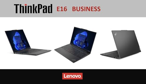 Lenovo ThinkPad E16 laptop 16" WUXGA Ryzen 7 16GB 1TB SSD miniatura 2