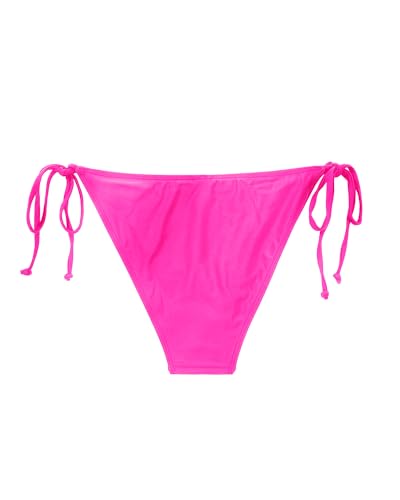 Image of Women's String Bikini Bottoms Low Waist Moderate Coverage Bathing Suit | Adjustable Tie-Side, Multiple Styling, Low-Rise Fit Enhances Curves, Secure Wear, Fully Lined, Beach and Pool Ready
