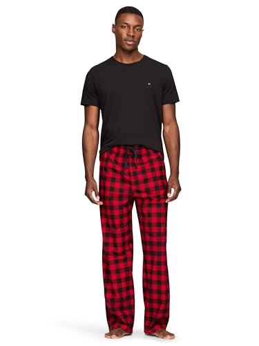 Tommy Hilfiger Poplin Pajama Pant and T-Shirt Set Sleepwear