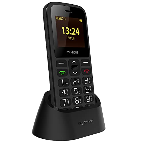 MP myPhone Halo A+ Senior Mobil med Laddningsstation och SOS-knapp