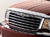 Mopar 82210280AB Chrome-Plated Front Air Deflector, 1 Pack