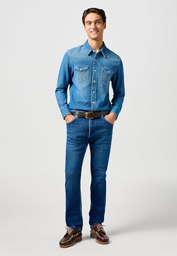 Wrangler - Jeans Herren - Regular Straight Fit - Greensboro – Ansicht 4