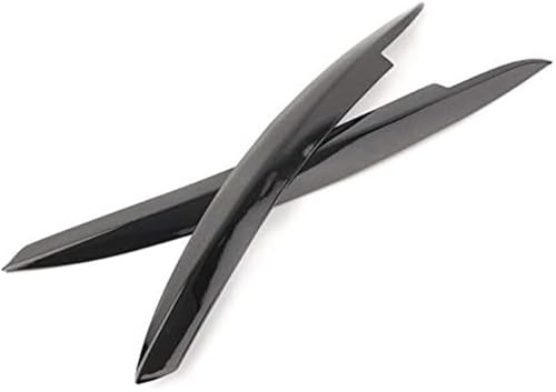 Sourcil de phare noir brillant de haute qualité pour Golf Mk6