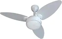Ventilador de Teto Inverter Ventisol Elluz Branco/Cinza C/2 Lâmpadas Inclusas - Bivolt