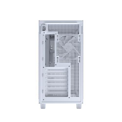 ASUS Prime AP303 Mesh (Blanc) – Boîtier PC Gaming ATX (4 litres, Prise en Charge de Carte Graphique et radiateur jusqu'à 360 mm, Panneau Avant USB 3.2 Gen 2 Type-C)