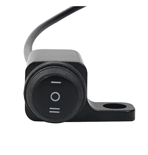 NS Universal 12V Mirror Fitting CNC Metal Switch (2-Way) for All Bikes and Scooter Universal Mirror Fitings-image-2