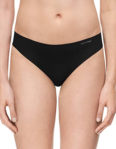 String Calvin Klein Invisibles femme noir XS