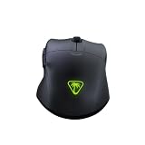 Turtle Beach Pure Air — Ultralekka bezprzewodowa ergonomiczna mysz gamingowa RGB, czujnik optyczny 26K DPI, bateria 125 godzin, dwa tryby łączności bezprzewodowej - Czarny