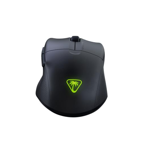 Image of Turtle Beach Pure Air Wireless RGB Gaming Mouse, Ultra-Light 54g Ergonomic Design, 26000 DPI Optical Sensor, 125-Hour Rechargeable Battery, Dual Wireless + Bluetooth, Titan Optical Switches - Black
