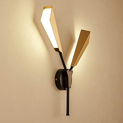 Lampara de pared posmoderna para iluminar cabeceras y salones sin espacio 2
