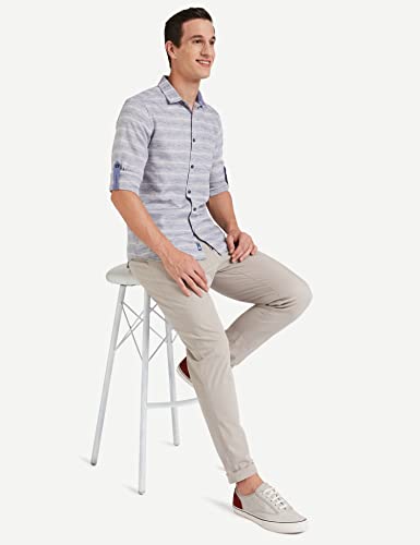 Image of Amazon Brand - Symbol Men Mo-007 /2 Regular Fit Long Sleeve Shirt