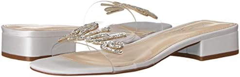 Betsey Johnson Blue Women's SB-Thyme Slide Sandal, Ivory, 10 | Image 6