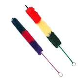 Purificación interna rápida: el cepillo de hisopo para limpieza de clarinete alcanza y limpia eficientemente las áreas internas del tubo del clarinete, manteniendo el flujo de aire sin obstrucciones y mejorando la calidad del tono, nailon para limpieza de clarinete, cepillo para el cuidado del clarinete