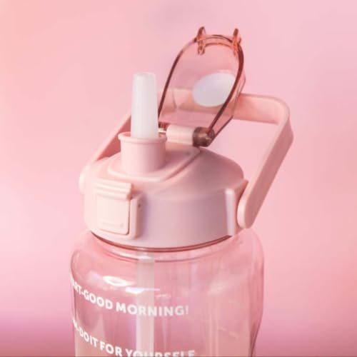 Image of LAZYwindow 2L Motivational Water Bottle Set of 3 | BPA-free plastic is designed for safe everyday beverage use.