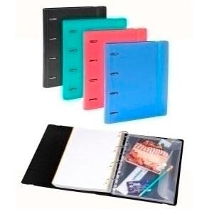 Carpeblock plastique polypropylène A4 bleu pastel pour organiser vos cours