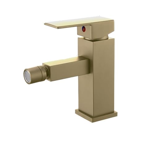 Grifo mezclador de lavabo cromado y monomando de alta precisión