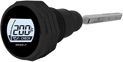 Koso North America BA053001 Oil Dipstick - Black Face