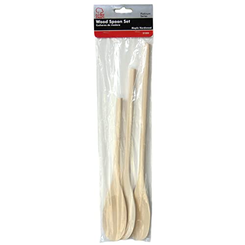 Chef Craft 21255 Select Maple Solid Spoon Set thumb #1