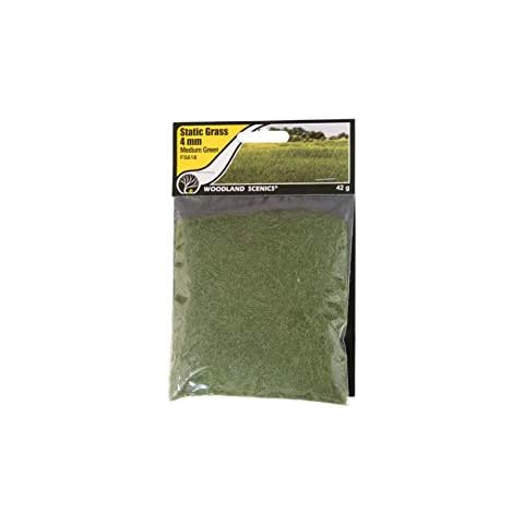 Woodland Scenics 4mm Static Grass Medium Green Cover