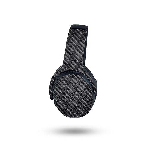 Image of MightySkins Carbon Fiber Skin Compatible with Skullcandy Crusher ANC 2 - Glamorous | Protective, Durable Textured Carbon Fiber Finish | Easy to Apply, Remove, and Change Style