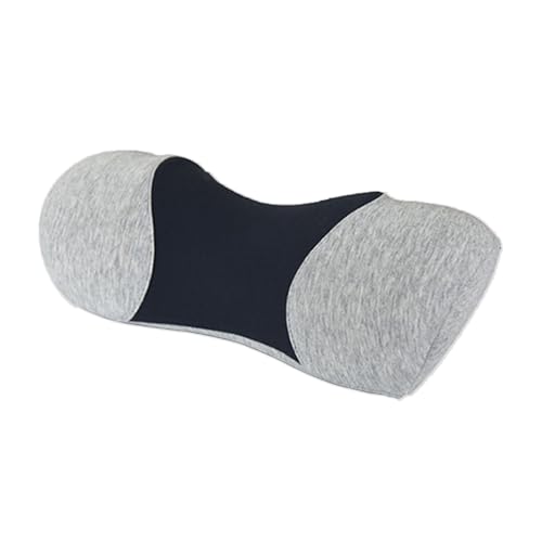 Almohada cervical de espuma viscoelástica, soporte portátil para alivio muscular, diseño para un sueño cómodo