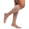 SIGVARIS Womens DYNAVEN Closed Toe Calf-High Socks 30-40mmHg - Small Long - Black