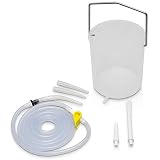 QUÉ CONTIENE EL SET - Este kit completo de irrigadores de colon de Zenatura contiene un cubo con entrada - una manguera - un grifo - un tubo de silicona principal - un tubo de enemas anales - y un tubo intestinal para enemas intestinales