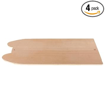 GIANTE Pet Cat Kitten Wooden Scratch Plate Scratcher Pad Seize Catch Board Mat S