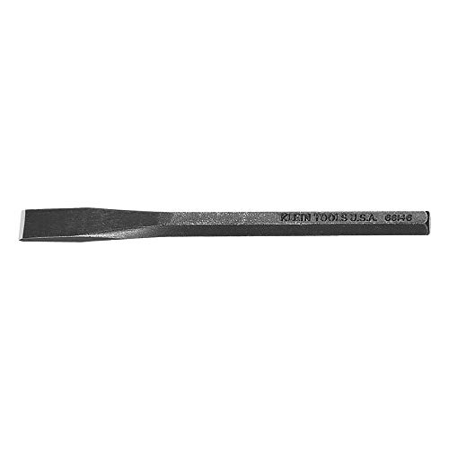 Klein Tools 66146 Cold Chisel 1-Inch Width 8-1/2-Inch Length, Made in USA