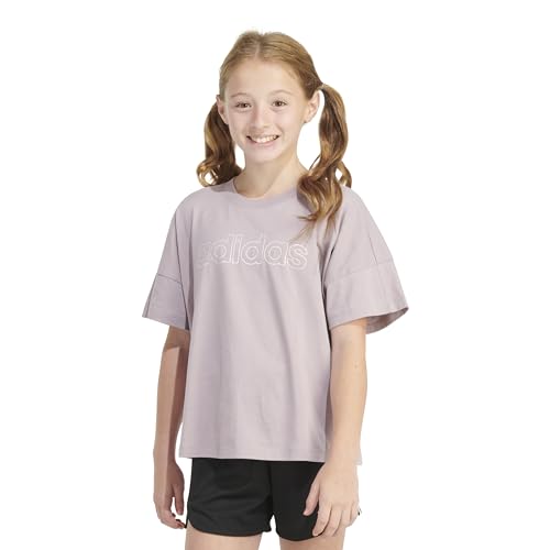 Image of adidas Kids Loose Box Tee S24 (Toddler /Little Kid)