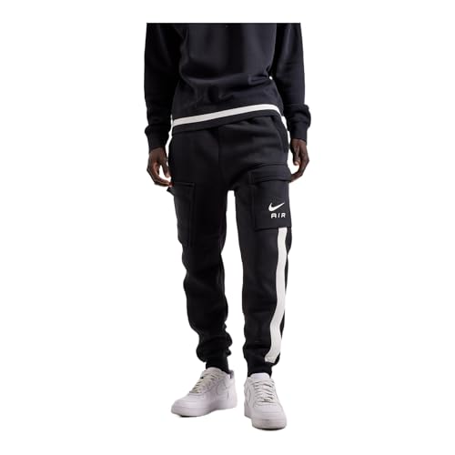 Nike Air Fleece Cargo Pants (FN7693-010, Black)