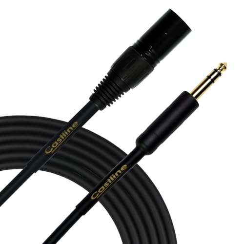 15 ft Castline�S�[���hXLR�I�Xto 1 / 4 " TRS�p�b�`�P�[�u��Mogami Neglex 2549