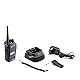 Midland G18 Pro Walkie Talkie, 16 PMR446-Kanäle, Langstrecken-Walkie Talkie, Lithium-Batterie, wassergeschützt nach IP67, Schwarz, C1145.02