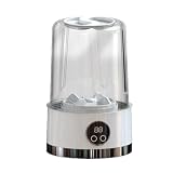 Portable Washing Machine | Thin Washing Machine | Laundry Washing Machine for Intimate Travelling Camping (White)