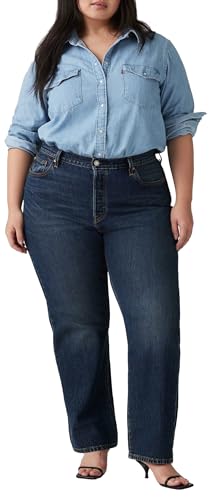 Levi's Pantalones Vaqueros de Mujer Talla Grande 501 para Mujer, Same Intent Plus, 16