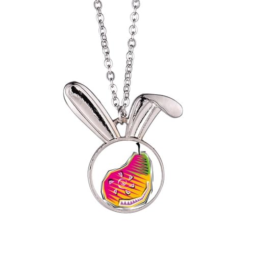 Collier lapin motif mexicain pour accessoiriser une tenue d'été bohème