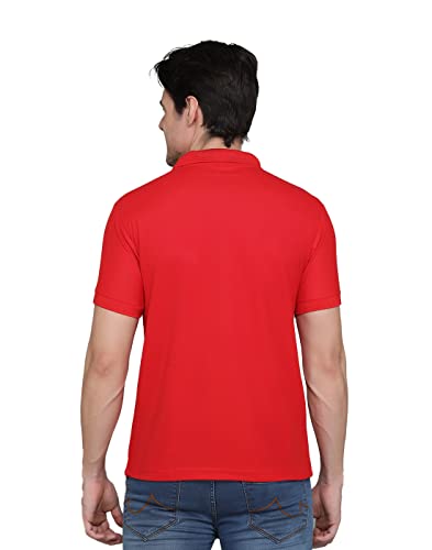 Image of INKKR Men's Regular Fit Polo Neck Half Sleeve Multicolor T-Shirts Combo