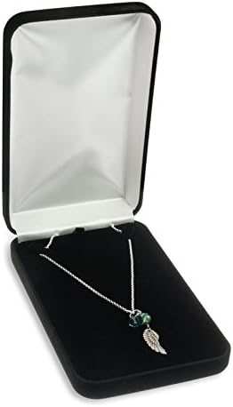 Black Velvet Necklace Box