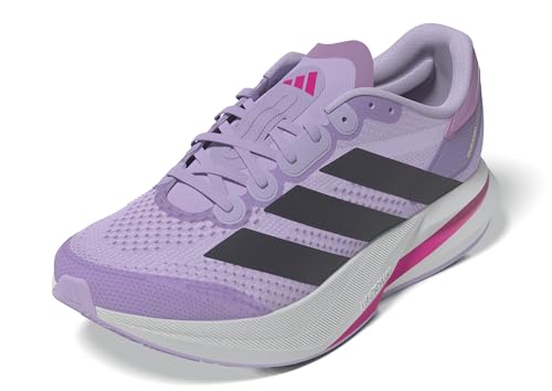 adidas Duramo Speed 2 Running Shoes, Zapatillas para Correr Mujer, Powder Plum Aurora Black Preloved Purple, 39 1/3 EU