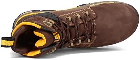 Cat Men's Caterpillar, Edge Waterproof Nano Toe Work Boot Coffee Bean 11 W | Image 5
