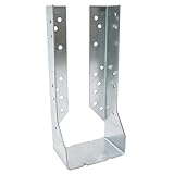 Simpson Strong-Tie HUC410 HUC Galvanized Face-Mount Concealed-Flange Joist Hanger for 4x10