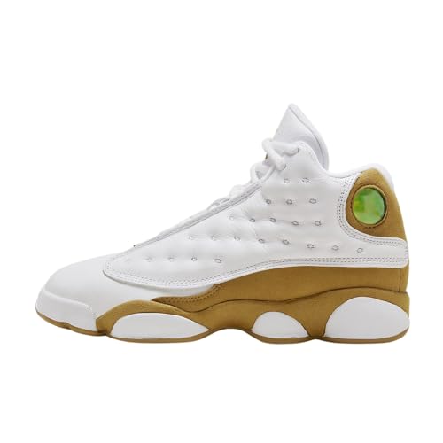 Air Jordan 13 Retro Wheat Grade School Lifestyle Shoes (White/Wheat)