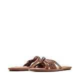 Steve Madden Women's Kandace Sandal, Cognac, 10