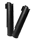 Cooler Fishing Rod Holder Attachment for Coolers with Tie-Down Slot for Attach to Your Cooler to Hold Your Fishing Rod Black (2 Pack)