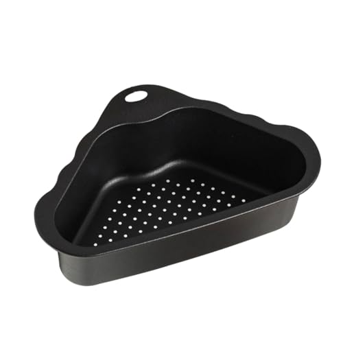 GALPADA Fregadero Escurridor Cesta Escurridor De Fregadero De Cocina Tazón De Frutas Estante De Secado De Alimentos Tendedero De Platos De Cocina Doble Escurridores Black Acero Inoxidable