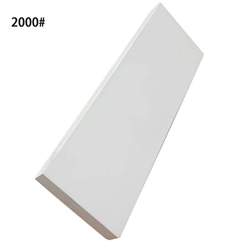 ISCBAFYX Knife Sharpening Sharpener Stone 2000 Grit,Waterstone with Silicon Non Slip Base for Kitchen Knives,Scissors,Carving and Gardening Tools(180×60×15mm) - Image 4