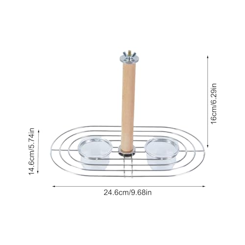 Bols à oiseaux pour cage transparents évitant les salissures - 7