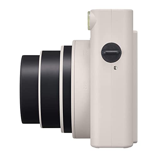 Image of Fujifilm Instax Square SQ1 Instant Camera Bundle with Fujifilm Instax Square Film Twin Pack (20 Exposures, Classic White) and Case (Chalk White) (3 Items)