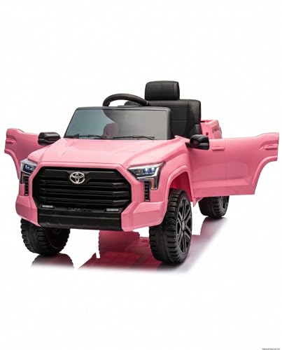 Garvee Licensed Toyota Tundra 12V Kids Ride On Truck, Electric Pickup Car