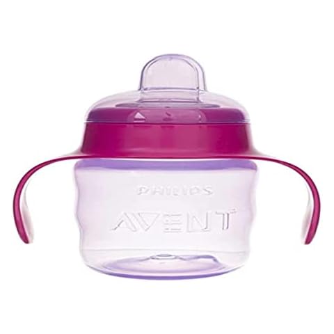 Vaso Aprendizaje Philips Avent 200 ml con pico rosa Cover